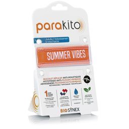ParaKito Anti-Muggenarmband Volwassenen Summer Vibes Oranje