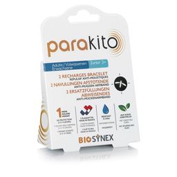 ParaKito 2 Recharges de remplacement pour bracelet anti-moustique