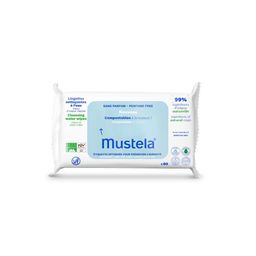 Mustela Reinigende Doekjes Water Zonder Parfum