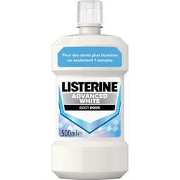 Listerine® Advanced White Sans Alcool | Bain de Bouche pour des Dents Plus Blanches