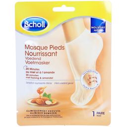 Scholl Voedend Voetmasker Honing en Amandel
