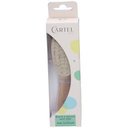 CARTEL Brosse à cheveux pour bébé | Bois