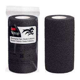 3M Vetrap zelfklevende tape, zwart, 10 cm x 450 cm