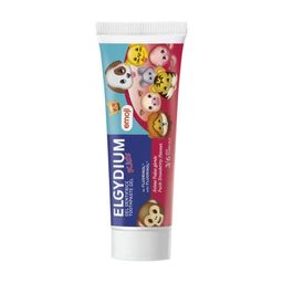Oral Care Elgydium Kids Dentifrice Emoji | Arôme Fraise Givrée |Enfants de 3 à 6 ans