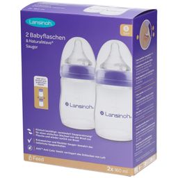 Lansinoh Zuigfles + NaturalWave® Speen 1m+ 160 ml