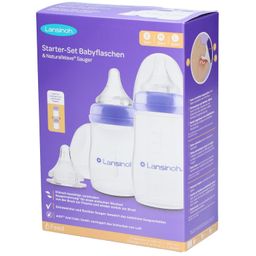 Lansinoh Starterset Zuigfles + NaturalWave® Speen