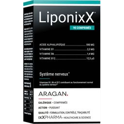 ixX Pharma LiponixX | Acide alpha-lipoïque & vitamines B6 B12 actives | Système nerveux & énergie