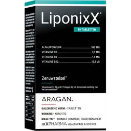ixX Pharma LiponixX | Alfa-liponzuur & actieve vitamines B6 B12 | Zenuwstelsel & energie