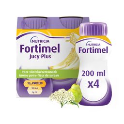Fortimel Jucy Plus Arôme Poire - Fleur de Sureau