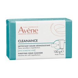 Avène Cleanance Nettoyant solide désincrustant | Peau grasse | imperfections