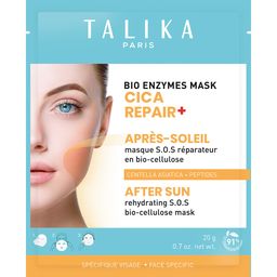 Talika Cica Repair + Aftersun S.O.S. Repair Mask in Bio-Cellulose