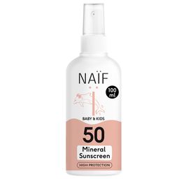 Naïf Baby & Kids Mineral Sunscreen SPF50