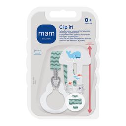 MAM Clip-it! Pure Attache-Sucette