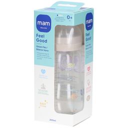 MAM Feel Good Zuigfles Glass Matt Unisex 2 Maanden+
