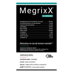 ixX Pharma MegrixX | Magnésium, vitamine D & mélatonine | Charge mentale