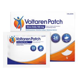Voltaren Patch Once Daily 140 mg, verlicht spier- en gewrichtspijn, 24 uur (diclofenac)