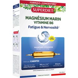 Superdiet Magnésium Marin et Vitamine B6 20x10 ml