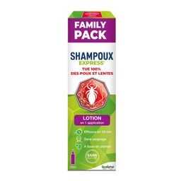 Shampoux Express Lotion Family Pack | Anti-poux et lentes