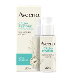 Aveeno® Calm+Restore Sérum Triple Avoine | Peau Normale et Sensible