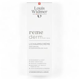 Louis Widmer Remederm Dry Skin Crème Corporelle Légèrement Parfumée