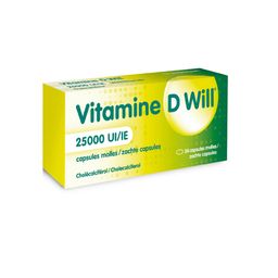 Vitamine D Will 25000 UI
