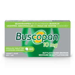 Buscopan® Forte 10 mg | Buikkrampen En Bijhorende Buikpijn