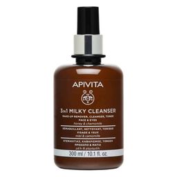 Apivita Lait Démaquillant 3en1 au Miel & Camomille