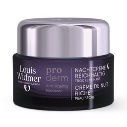 Louis Widmer Proderm Anti-Ageing Intensive Nachtcrème Rijke Textuur Zonder Parfum