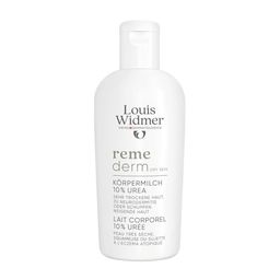 Louis Widmer Remederm Dry Skin Lait corporel 10 % Urée Légèrement Parfumé