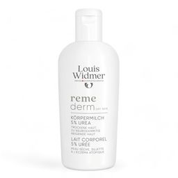 Louis Widmer Remederm Dry Skin Lait Corporel 5 % Urée Légèrement Parfumé