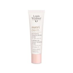 Louis Widmer Nutriderm Getinte Dagcrème UV 20 Natural 01 Zonder Parfum