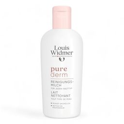 Louis Widmer Purederm Reinigingsmelk Licht Geparfumeerd