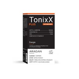 ixX Pharma TonixX PLUS | Complément vitamines B, zinc & coenzyme Q10 | énergie & vitalité