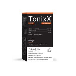 ixX Pharma TonixX PLUS | Supplement met B-vitamines, zink & Co-enzym Q10 | energie & vitaliteit
