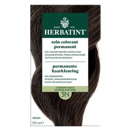 Herbatint Permanente Haarkleuring 3N Donker Kastanje