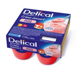 Delical Crème Dessert La Floridine® Aardbei Pâtissière