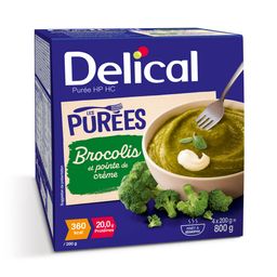 Delical Purée HP HC Brocolis et Pointe de Crème