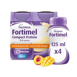 Fortimel Compact Protein 2.4kcal | Perzik-mangosmaak | Voedingssupplement Ondervoeding