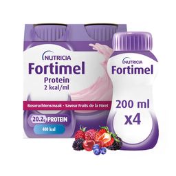 Fortimel Protein 2kcal Bosvruchtensmaak Voedingssupplement Ondervoeding