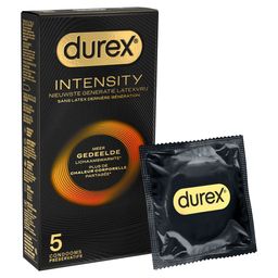 Durex Intensity Préservatifs Masculins | Sans Latex Ultra Fins Ultra Lubrifiés | Plus de Chaleur Corporelle Partagée*