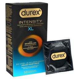 Durex Intensity XL Condooms | Nieuwste generatie ultradunne, latexvrije condooms voor mannen | Gedeelde lichaamswarmte*