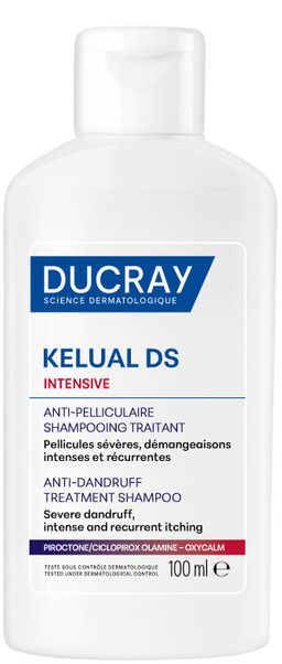 Ducray Kelual DS Intensive Verzorgende Shampoo | Hardnekkige roos & jeuk