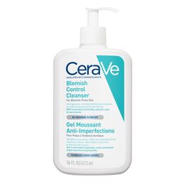 CeraVe Blemish Control Cleanser | voor een Onzuivere Huid met Neiging tot Acne | met 2% Salicylzuur