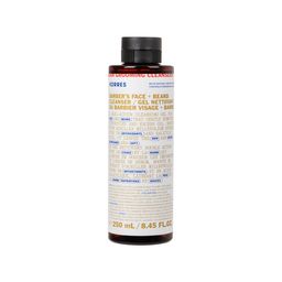 Korres Gel Nettoyant du Barbier Visage + Barbe Achillée millefeuille