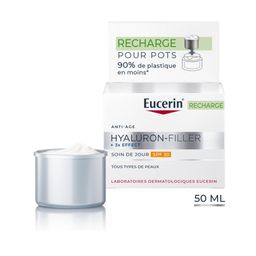Eucerin Hyaluron-Filler + 3x Effect Soin de Jour SPF 30 Recharge