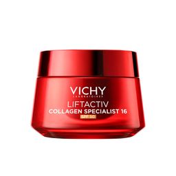 Vichy Liftactiv Collagen Specialist 16 Dagcrème SPF50 | UV-verzorging en anti-aging | Pro-Collageen Peptiden en Vitamine Cg