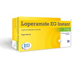 Loperamide EG Instant - snelwerkend middel tegen diarree