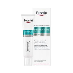 Eucerin DERMOPURE CLINICAL Soin de Nuit Rénovateur Peeling 10 | Peau à tendance acnéique
