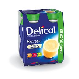 Delical Drank HP HC Gezoet Zonder Suiker Vanille