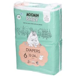 Moomin Ecologische Luiers Maat 6 Junior (12-24 kg)